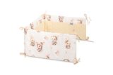 Protector de Cuna Beige con Conejo