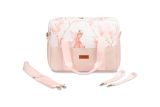 Bolso para Cochecito de Cuero Ecológico Hadas Rosado