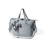 Bolso Maternal CARMEN Gris para Cochecito – Compacto, Elegante y Funcional - imagen 2
