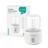 Calentador de Biberones Portátil 9000 mAh - Cargado por USB-C, 4 Rangos de Temperatura, 8 Horas de Uso