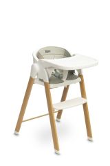 Silla Alta Triplo 3 en 1 Gris – Silla Multifuncional para Niños