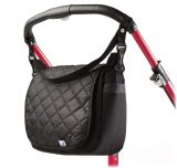 Bolso Mamá Acolchado para Cochecitos de Bebé, Caretero, Varios Colores-Negro - imagen 2