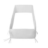 Protector de cuna de 420 x 30 cm para maxi cuna. Fabricado en España por Cambrass