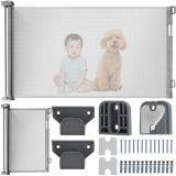 Puerta de Seguridad Gris para Niños y Animales