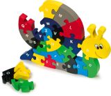 Puzzle de encaje Caracol Abecedario 
