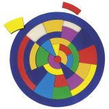 puzzle de encaja circulo