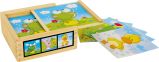 Puzzle de cubos Animales