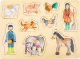Puzzle granja y vida en el campo 