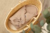 Saco para envolver Bebés con forma de Cono, tejido Muselina Beige 90 x 90 cm