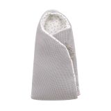 Saco Capazo Cruzado Reversible Sensitive Gris de Norababybags
