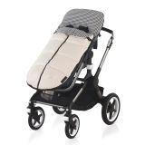 Saco Universal para silla de paseo Black Vichy Crudo Norababybags
