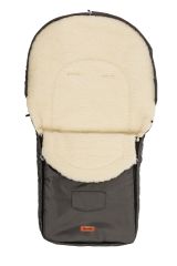 Saco ROMPER para silla de paseo: lana - 95 x 40 cm-Grafito - imagen 2