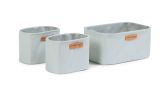 Set de 3 cestas Colgantes , Compatibles con todo el Mobiliario Evolux de Childhome