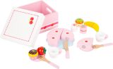 Set de postre en caja - Juguete de madera