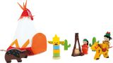 Set de figuras de Madera Indios - Legler