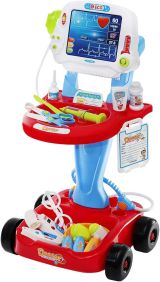Set de juguetes Médico para Niños , 18 piezas con carro incluido
