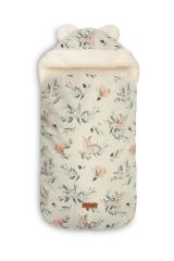 Saco térmico de invierno para capazo, moisés y silla grupo 0 · estampado Ciervos Vintage · 0-18 meses