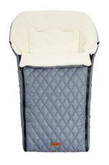 Saco para silla de Paseo Acolchado Polar Impermeable color Grafito - imagen 2