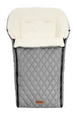 Saco para silla de Paseo Acolchado Polar Impermeable color Gris - imagen 2