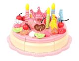 Tarta de Cumpleaños Rosa de madera , hasta 48 piezas