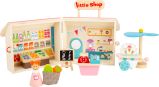 Tienda en una maleta - Juguete de madera