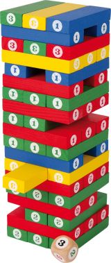 Torre de Números - Juguete de madera