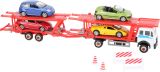 Trailer para coches, incluye 4 coches