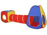 Tunel de Juegos y tienda de Campaña para Niños - 3 en 1
