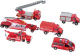 Vehículos en Miniatura Bomberos - 8 piezas