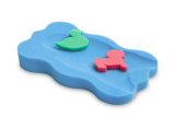 Cojín antideslizante de espuma para Bañar al bebé-Azul - imagen 2