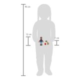 Familia de muñecos flexibles con silla de ruedas  - imagen 37