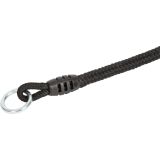 Columpio de Plato con Cuerda para Escalar "Black Line" - Juguete de Madera - imagen 9