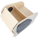 Cajón para Juguetes con Asiento y Ruedas "Elefante Wildlife" - Juguete de Madera - imagen 31