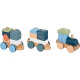 Tren de Madera "Arctic" - FSC® 100% Certificado, Juego de Encaje y Apilamiento - imagen 31