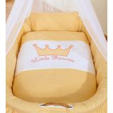Interior del moisés con ropa de cama 100% algodón