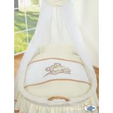 Dosel color crema decorativo – detalle del tejido