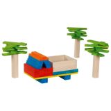 200 Bloques Coloridos de construcción de madera  - imagen 6