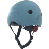 Casco Infantil Scoot and Ride XXS (45-51 cm) con Luz LED y Ajuste Seguro