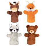 Pack de 4 marionetas de Arino, Funu, Wassty y Baru (animales del bosque), de Goki - imagen 2