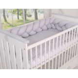 Cuna de Madera Lorenzo III 120x60 cm Blanca y Gris – Con Teething Rail, 3 Alturas y Barrotes Extraíbles - imagen 4