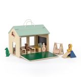 Escuela de madera con accesorios - Trixie - imagen 2