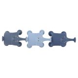 Juego de ventosas de animales 3 piezas - La familia azul de Mrs. Elephant - imagen 5