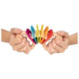 Sonajero arco iris de madera, de Goki - imagen 4