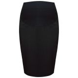 Falda Premamá de Traje Negra
