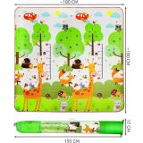 Alfombra de juego grande antideslizante para gatear y jugar a los bebés 180 x 200 cm - imagen 7