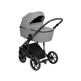 Carrito de bebé 2en1 con capazo rígido Amani Gris