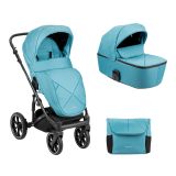 Carrito de bebé 2en1 con capazo rígido Amani Menta