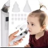 Aspirador Nasal Eléctrico con 6 Modos para Bebés y Niños Pequeños