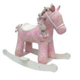 Caballito de Madera Rosa para Niñas de Little Bird Told Me