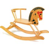 Balancín de madera de Abedul Caballo
